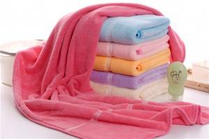 Coral fleece microfiber shower towel factory wholesale kitchen bath towel microfiber drying towel