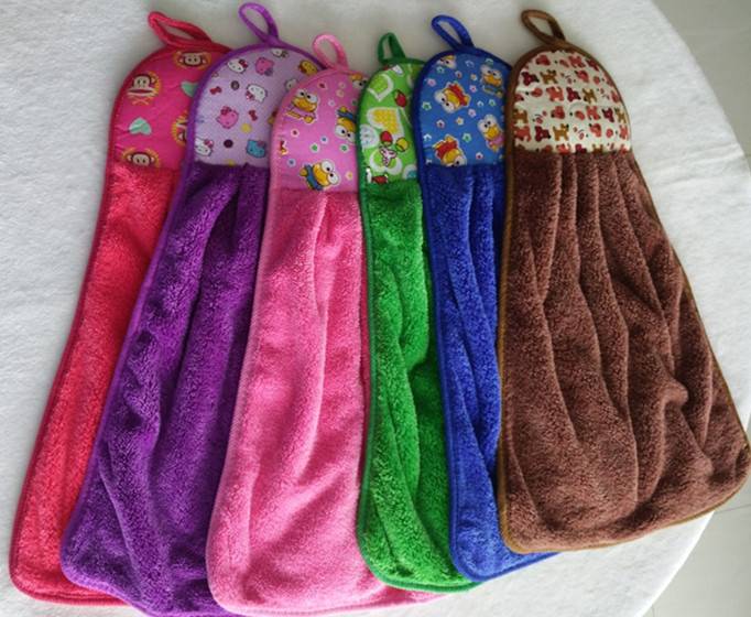 Professional China Dobby Towel - Microfiber coral fleece hand towel – Mingda