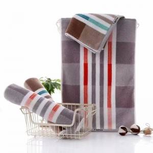 Cotton yarn-dyed towel set 2
