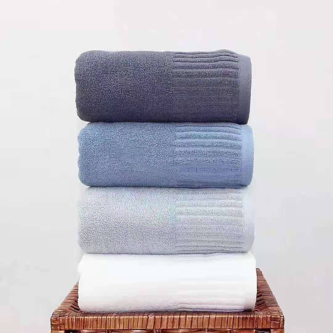 Factory making Linen - Plain face wash towel 8 – Mingda