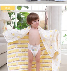 Customized designs 100% cotton baby bath towel wholesale