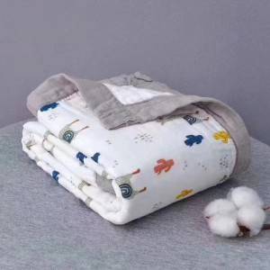 Custom design 100% cotton baby bath towel