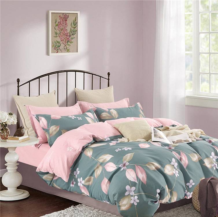 Hot Sale for China Wholesale Comforter Bedding Set Bedding Sheet For Children – Double sides natural Pure jet 100% cotton 6pcs plain solid colour bed sheet – Mingda