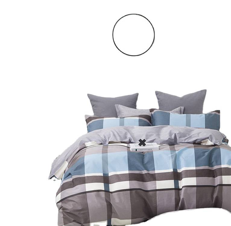 Four-piece warm and washable cute hotel bed set