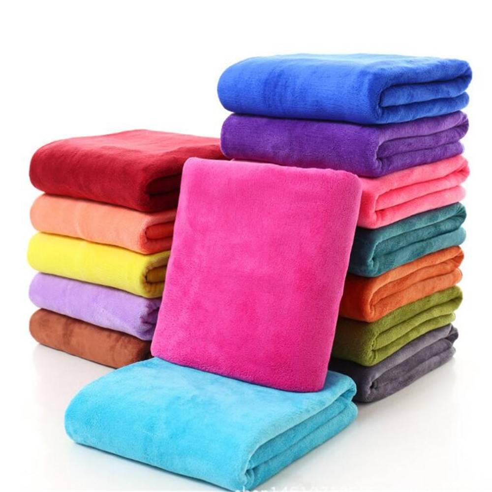 China manufacture good quality beach towel of microfiber,80 polyester 20 polyamide microfiber