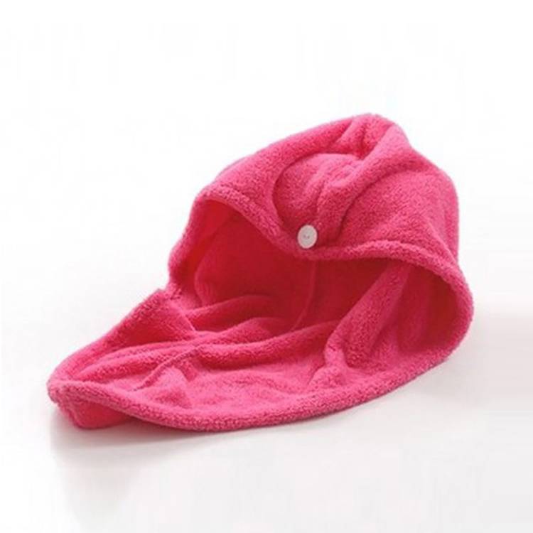 Wholesale bath cap super water absorption 25*68cm personalized hair dry towels Featured Image