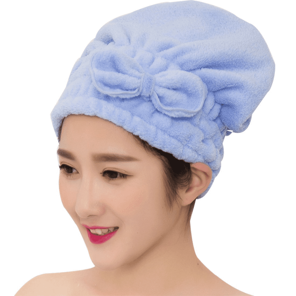 Twist Super Absorbent Head Wrap Coral fleece hair towel for hair salon