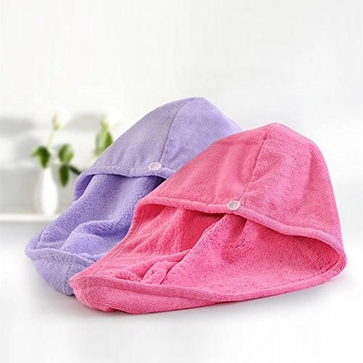 Wholesale bath cap super water absorption 25*68cm personalized hair dry towels