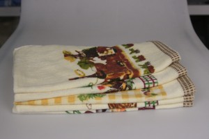 Home Textile Cotton Printed  Kitchen Towel/Tea Towel