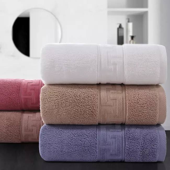 Egyptian cotton bath towel