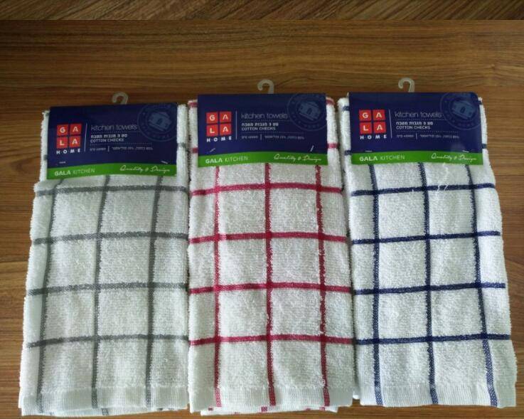 Wholesale 100% cotton terry kitchen towel