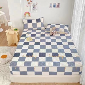 hot sales printed latex bed mat for summer