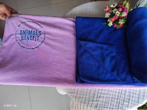 Hot sale pet towel microfiber bath towel