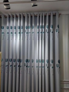 Windows Curtain Solid White Thick Drapes Dyed Polyester Black out Curtain for Hotel