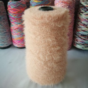 Noble And Soft 100% Nylon Imitation Mink Yarn