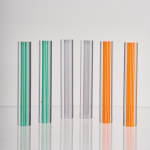 2022 Latest Design  Clear Extruded Acrylic Rod - Mingshi co-extruded acrylic rods – Mingshi