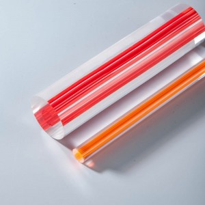 Fixed Competitive Price Solid Clear Acrylic Rod - Mingshi extruded acrylic co-extruded rods – Mingshi
