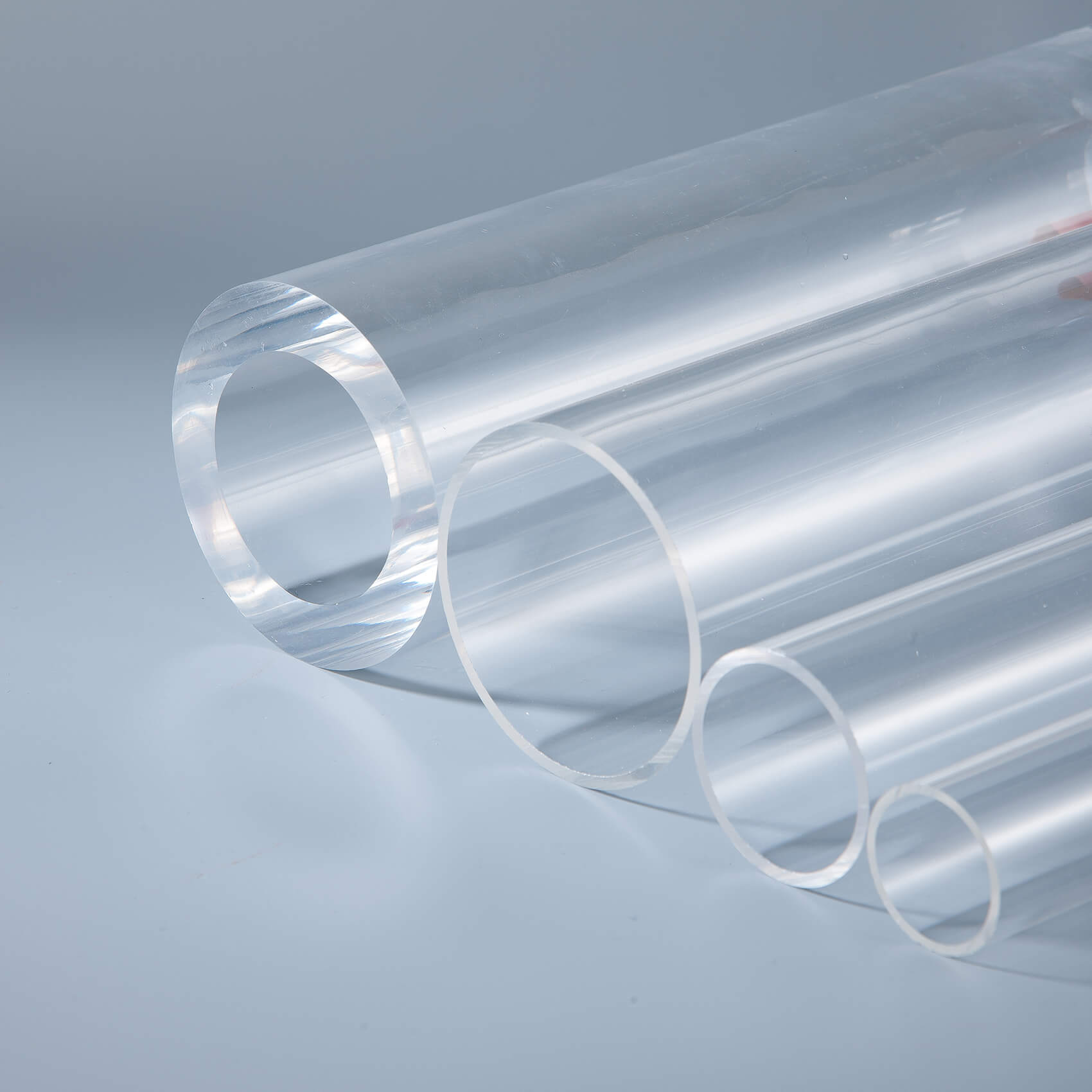 Mingshi extruded clear acrylic tube (1)