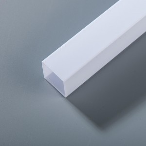 Renewable Design for Custom Acrylic Shape - Mingshi extruded frosted polycarbonate tubes – Mingshi