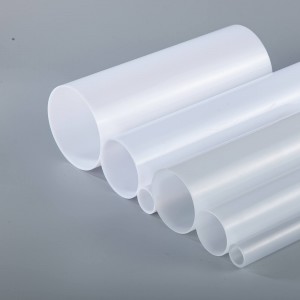 Factory source Large Plastic Tube - Mingshi extruded diffused polycarbonate tubes – Mingshi