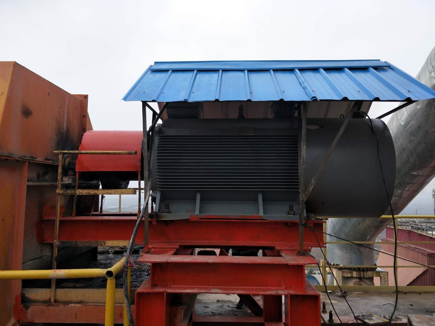 시멘트 산업의 버킷 엘리베이터용 저속 직접 구동 3상 영구 자석 동기 모터
