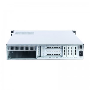 ກໍລະນີ PC rackmount 2U 19 ນິ້ວທີ່ມີ HDD ຍາວ 6 * 3.5 ນິ້ວ