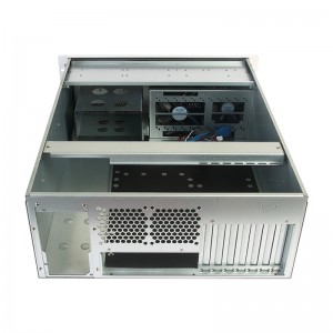 4U550 LCD екран за контрол на температурата, монтиран в шкаф компютърна кутия