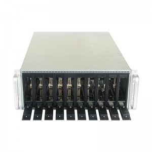 IDC Computerraum Multi-Grafikkarte 10 Festplattensteckplatz P Disk GPU Servergehäuse
