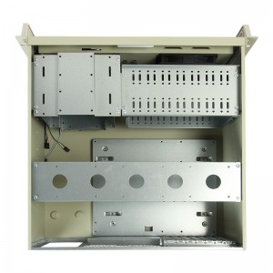 Penyimpanan pemantauan casing atx rackmount 19 inci standar 4U