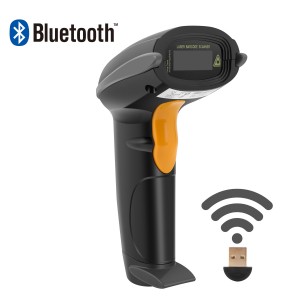 Wholesale Dealers of China Factory Wholesale 1d Wireless Barcode Scanner for Retails Supermarket MINJCODE MJ2810