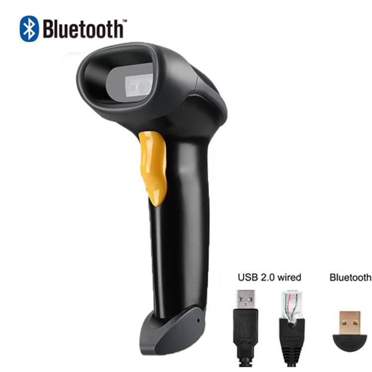 MINJCODE Bluetooth 2D Barcode Scanner, Automatically Wireless Connect MJ2880 Featured Image