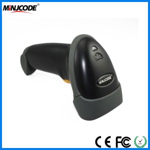 Good efficient wired 1D handheld  barcode scanner MJ2806