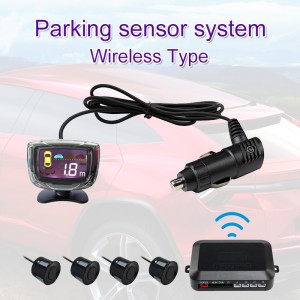 Sensor de aparcadoiro lcd para coche con sensor de marcha atrás CE/FCC para aparcadoiro de boa calidade o mellor prezo de fábrica MP-312LCD