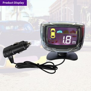 car lcd parking sensor with CE/FCC reversing sensor for car parking good quality best factory price MP-312LCD
