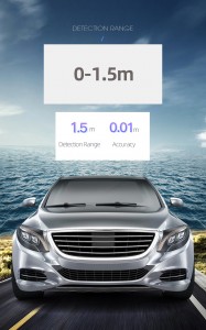 Car led Parking Sensor posteriore 4sensor per Auto cù bi bi sound 4pcs sensor ultrasonic