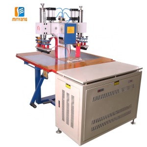 Double-headed high-frequency Semi-automatic High Frequency Welding Machine for Leather Fabric and Car Mat