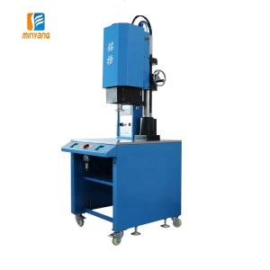 Ultrasonic spin welding machine for PE PP nylon PET round or tubular workpiece welding