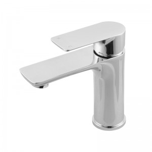 Solid Brass Chrome Basin Mixer Tap Bathroom Basin Tap