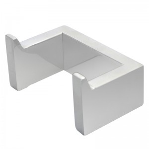 Factory Cheap Hot Marble Bathtub - Omar Square Chrome Robe Hook Stainless Steel Wall Mounted – Miracle
