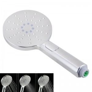 Round Chrome ABS 3 Function Handheld Shower Only