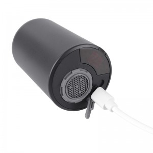 Black Touchless Motion Sensor Rechargeable Kitchen Mixer Pull Out Spray Head USB