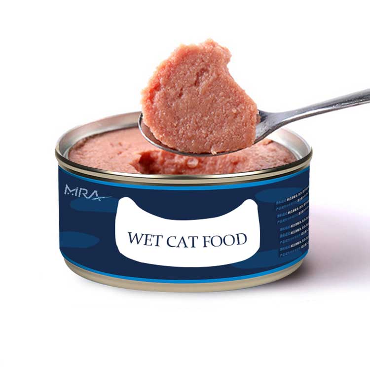 Canned cat food, wet cat food supplier OEM ODM with chicken,beef, tuna flavours