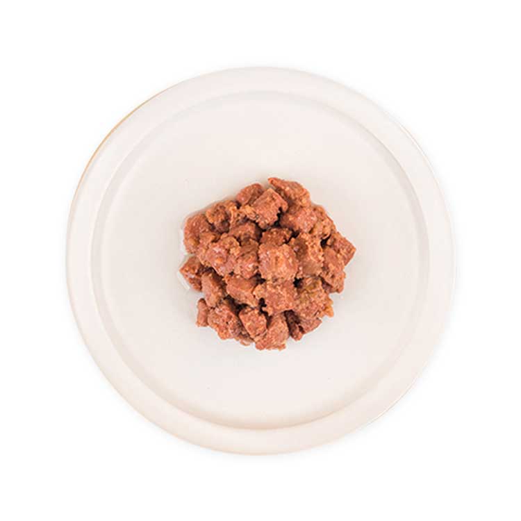Wet cat food beef meat for cat mousse type customized with private lable