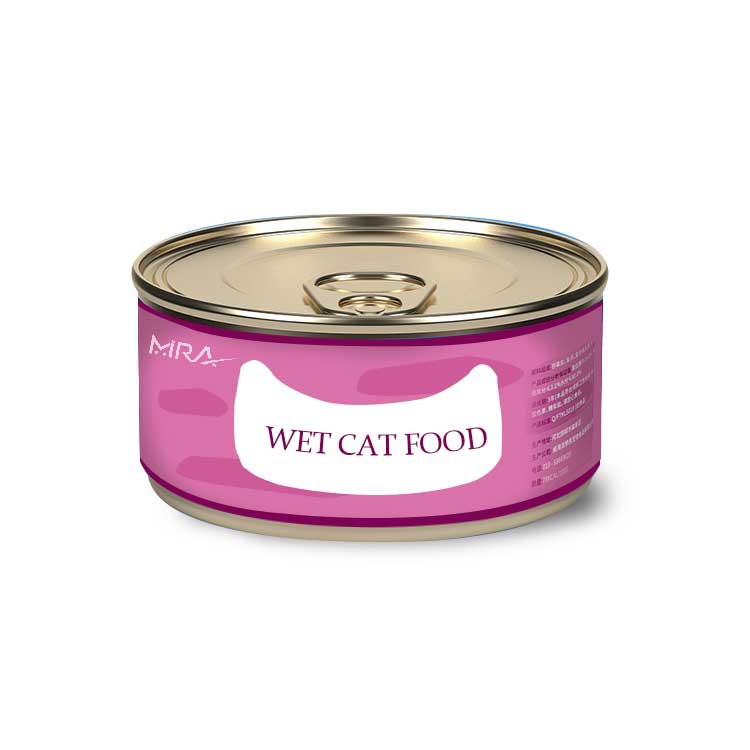 Canned cat food, wet cat food supplier OEM ODM with chicken,beef, tuna flavours