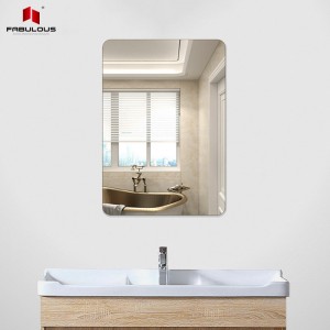 Low price for Ortonbath Round Bathroom Bath Wall Decor Decorative LED Acrylic Mirror Light Full Length Glass Mirrors