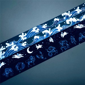Constellation Washi Cartoon Glow In The Dark Foil Tape