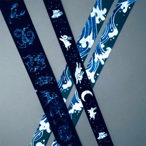 Custom Make Japanese Masking Paper Glow In The Dark Washi Tape Wholesale