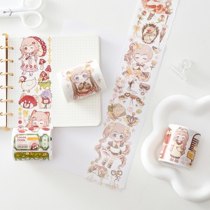 ນໍ້າຫມຶກພິເສດ Custom Washi Tape Paper Stationery