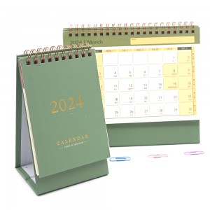 Декоративдик канцелярдык мектеп буюмдары Diy Mini Desk Calendar