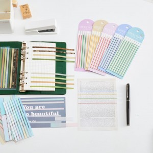 Kawaii Sticky Notes Transparan Memo Pad
